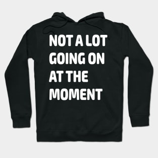 Not a Lot Going on at the Moment Gift Hoodie